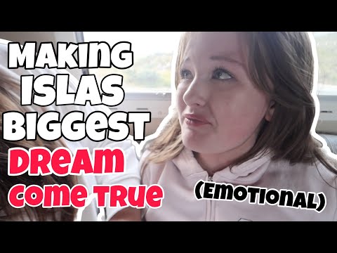 MAKING ISLAS BIGGEST DREAM COME TRUE.. (EMOTIONAL)
