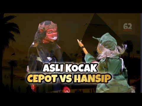 Obrolan CEPOT  vs HANSIP  - Bobodoran Wayang Golek Si Cepot
