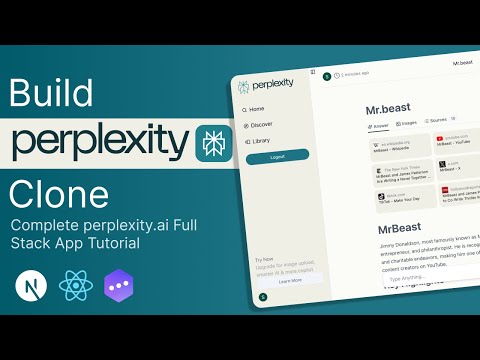 🚀 Build & Deploy a Perplexity AI Clone with Next.js, React,Tailwind Css Inngest | Full Stack AI App