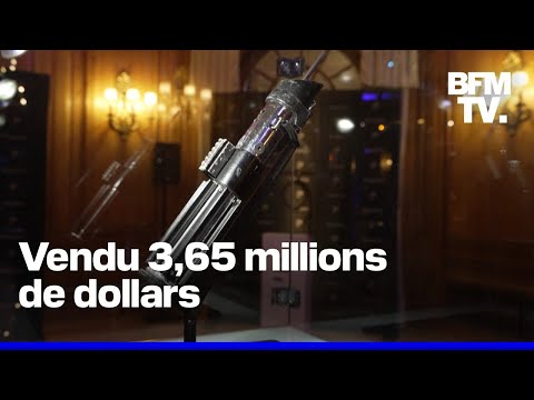 Le sabre laser de Dark Vador vendu 3,65 millions de dollars aux enchères aux États-Unis