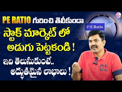 Sundara Rami Reddy - PE Ratio in Telugu 2024 | PE ratio in Stock Market #sharemarket #stocks #shares