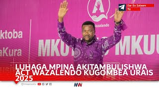 BALAA! TAZAMA SHANGWE MPINA AVYOITWA MBELE YA WAJUMBE WA MKUTANO MKUU WA ACT WAZALENDO, KIVUMBI