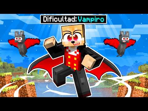 SOBREVIVIENDO 100 DIAS como EL MEJOR VAMPIRO...🩸🦇🧛‍♀️ MINECRAFT con SOYDANY