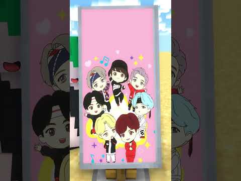 HELP Sadako Draw Cute Friend Challenge -Minecraft Animation (Bones-Imagine Dragons) #trending
