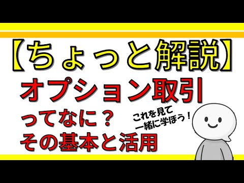 【ちょっと解説】オプション取引とは?仕組みとリスクを初心者にもわかりやすく解説!株価変動を活用する投資戦略の全体像 メタプラネットの収益源としても話題に