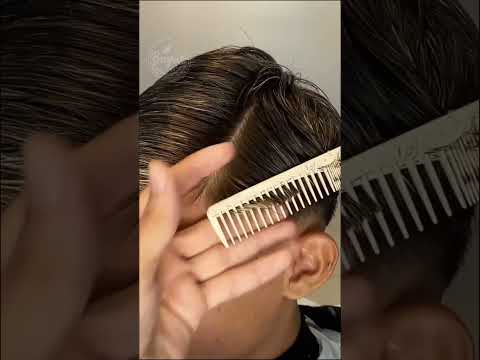 Perfect Simple Overcomb Haircut #usashorts #barbershop #barber #barbero