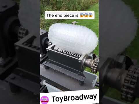 Bubble wrap popping in the garden #asmr