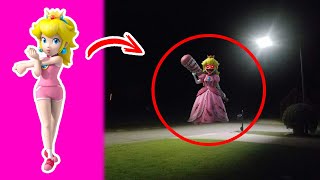 Princesa Peach Captada en Camara en la Vida Real