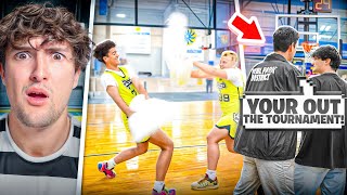 My AAU Team Got Kicked Out The Tournament for this Fight...