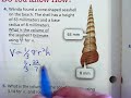 Volume of Cones and Cylinders