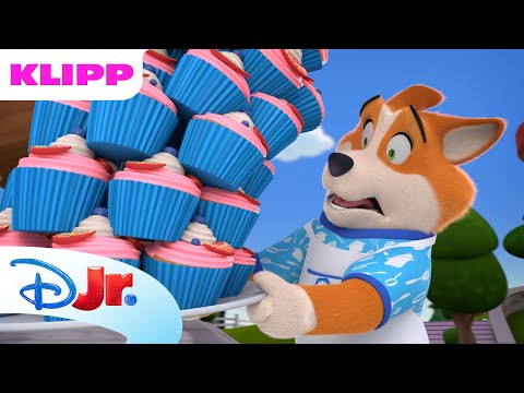 Cupcake-katastrofen | Valpebyggerne | Disney Junior Norge