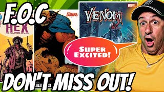 Comic Book FOC Highlights: Venom #1, Demon #1, Jonah Hex #1 & More Hot New Books!