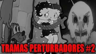 4 EPISODIOS de DIBUJOS ANIMADOS CLASICOS con TRAMAS PERTURBADORES (PARTE II)