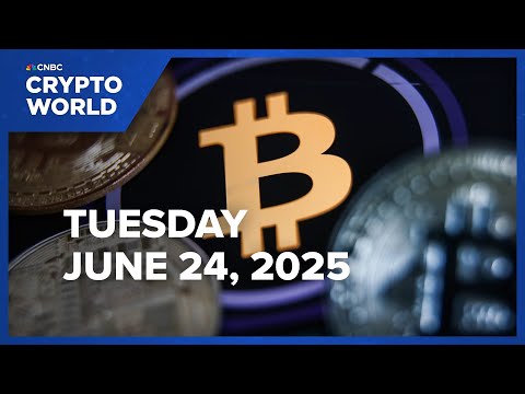YouTube video thumbnail: Bitcoin Jumps to $105,000 as Investors Keep Close eye on Israel-Iran Ceasefire