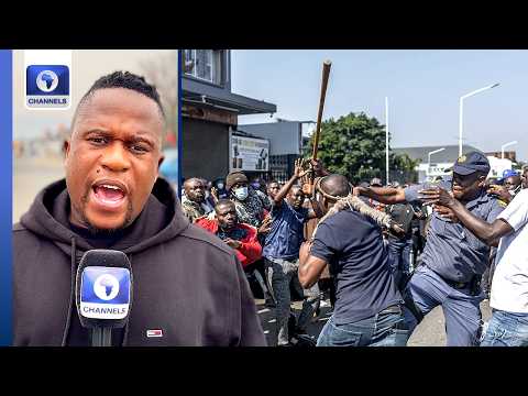 Several Injured As Violence Erupts At S Africa Anti-Migrant Protest
