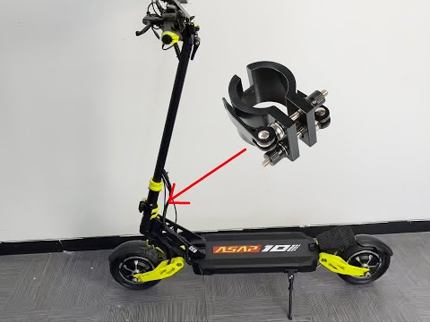 How to change a rugged clamp at T10 VDM Electric Scooter