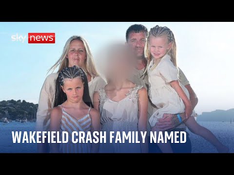 Friends and relatives pay tribute to family killed in car crash