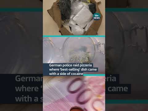 German police raid pizzeria where 'best-selling' dish came with a side of cocaine | ITV News
