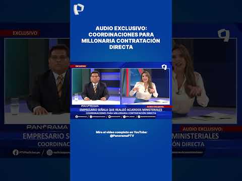 🎙️ ¡Exclusiva Panorama! Congresista Burgos revela audio que destapa corrupción en Olmos Tinajones 🚨
