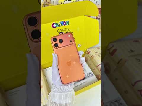 Immersive packaging iPhone 17 Pro Max Hermès <strong>Orange</strong> # Hot # Immersive # Student Party # iPhone