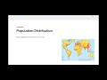 Population Distribution and Climate in Russia