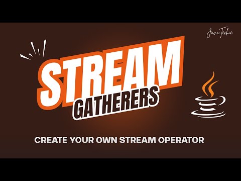 ๐ฅ Stream Gatherers | Create Your Own Method like filter() & map() ๐ @Javatechie
