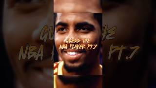 Guess the NBA player Pt.7 #NBA #Basketball #music #sports #song #guesstheplayer