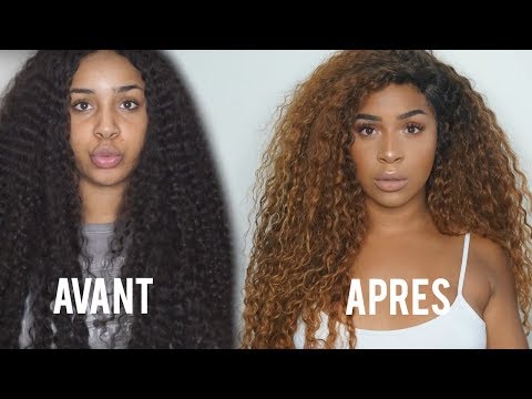 TUTO : TEINDRE CHEVEUX NOIR EN BLOND (facilement)