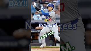 Dodgers @ Yankees - Game 1 (4:05 PM, July 17, 2026) #shoheiohtani #dodgers #majorleaguebaseball
