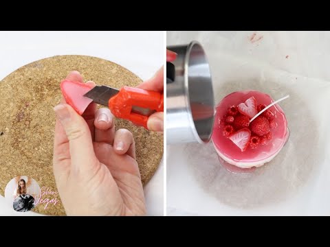 The Secret To Making Cuttable Strawberry Candle Embeds