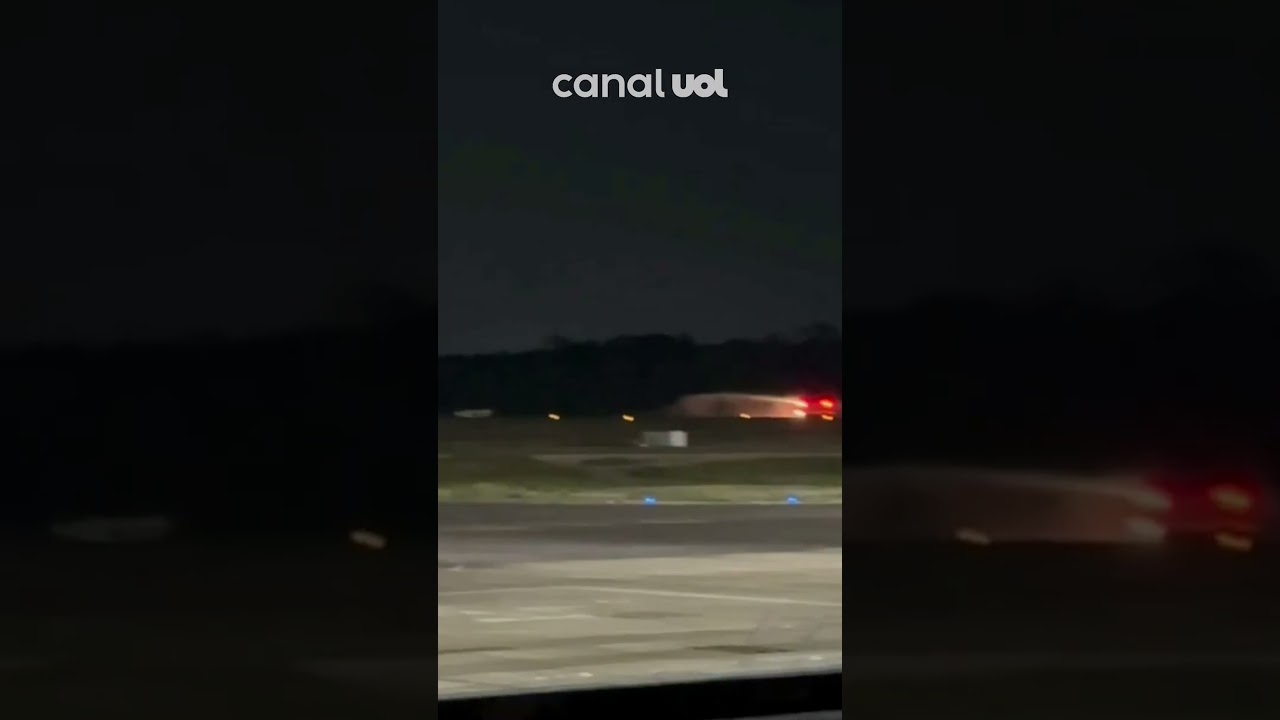 Avião faz pouso de emergência no aeroporto de Manaus após falha; veja vídeo