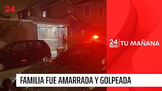 Familia fue amarrada y golpeada: delincuentes concretan violento turbazo en San Bernardo