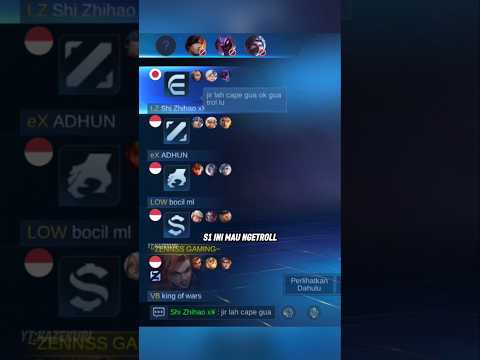 Dikira Ngetroll Ternyata Mainnya Jago #MLBBFriendFest #MLBBSORA #MLBBCreator