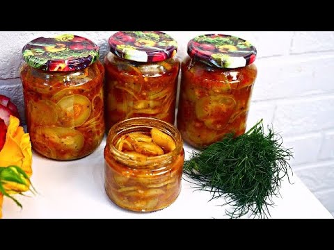 Закриваю по 50 банок кожного року! Всі просять ці рецепти з кабачків. 4 рецепта заготовок на зиму!