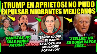 TRUMP ¡RECIBE INVITACIÓN DE LA PANISTA LILLY TELLEZ! LA IGNORO ¡CLAUDIA SE LO ADVIRTIÓ!