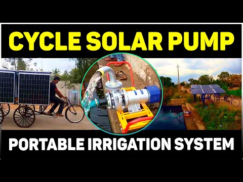 Portable Solar Pump Irrigation System | SELCO Foundation