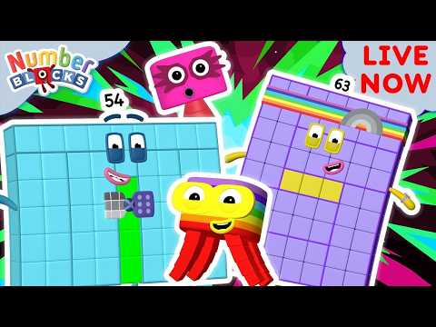 Aprende a SUMAR y RESTAR | LIVE - Episodios completos | Numberblocks en Español