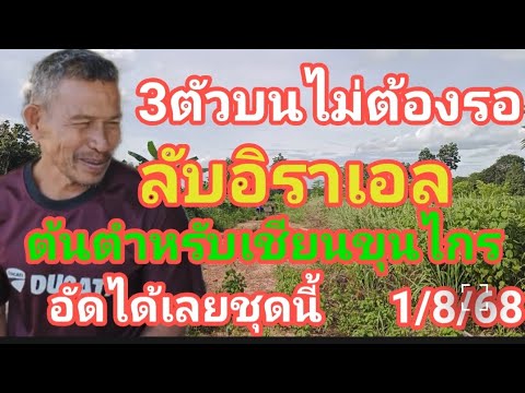 3 ตัวไม่ต้องรอลับอิสราเอลต้นตำรับเซียนขุนไกรอัดได้เลยชุดนี้
