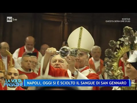 Napoli, oggi si è sciolto il sangue di San Gennaro - La Volta Buona 19/09/2024