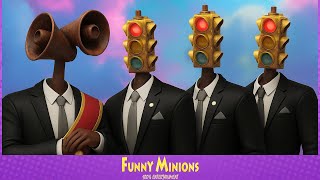 Siren Head & Traffic Light Head - Coffin Dance Meme⚡Season 3⚡(COVER)