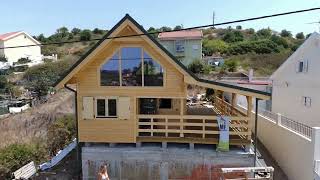 Modelo Estrela. MF Casas de Madeira