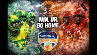 The Orange Bowl is here! Oregon & Texas Tech square off on New Year's Day! MIke D gives us his pick.