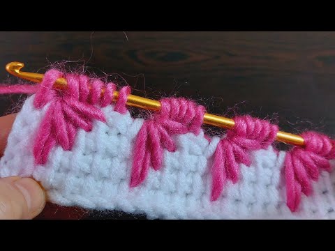 this crochet is very easy and looks great / A very nice two-color crochet pattern