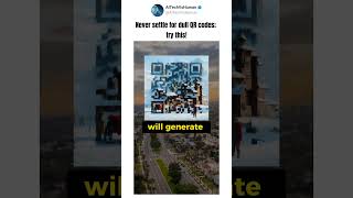 Creates mind-blowing QR codes in seconds. 🚀 🎥  #AIart #QRcodes #AItoday #Innovation #QR #designs