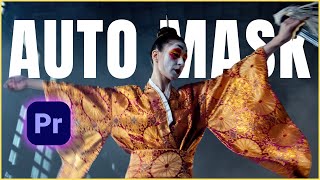 Davinci Magic Mask in Premiere Pro ? New AUTO MASK Tool | Tutorial