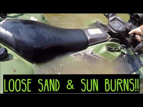 LOOSE SAND & SUN BURNS - First Ride of 2018!