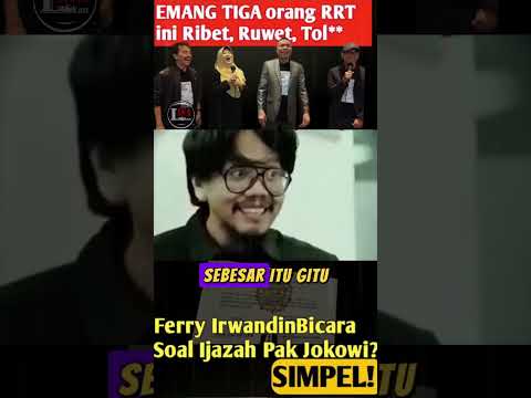 NGAKAK! TIGA RRT NGOMONG MUTER-MUTER NGGAK ADA HABISNYA!