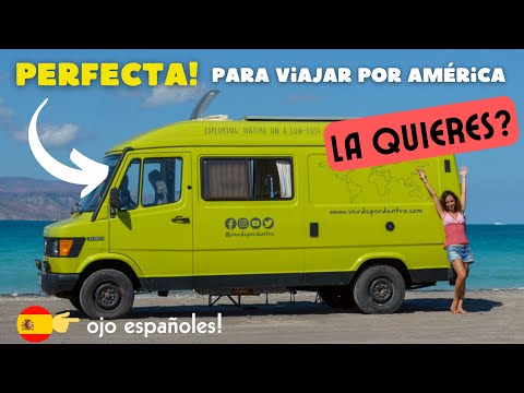 🛑 LA MEJOR FURGONETA CAMPER PARA VIAJAR POR AMÉRICA 🚐 Oportunidad única! 👉VENDO furgoneta en MÉXICO