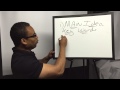Mr. Vieira's Course Exam Preparation