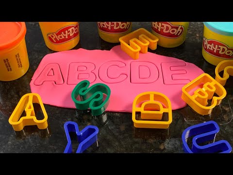 ABC LETTER ALPHABET PLAYDOH | ABC SONG